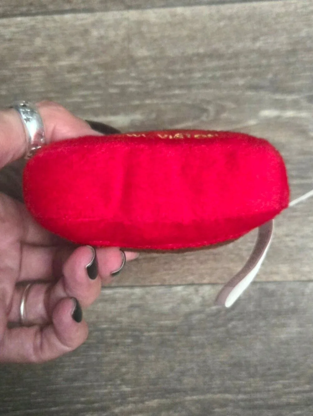 Dog Diggin Designs Chewy Vuiton Posh Purse Plush Dog Toy Small NWOT